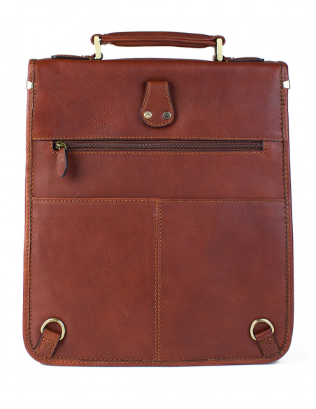 Pánská kožená aktovka/batoh Katana Toulouse