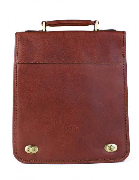 Pánská kožená aktovka/batoh Katana Toulouse