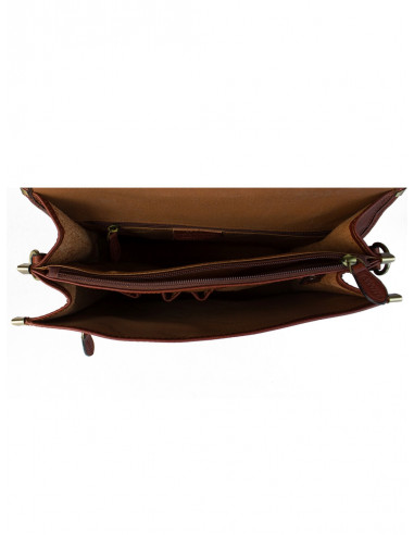 Pánská kožená aktovka/batoh Katana Toulouse