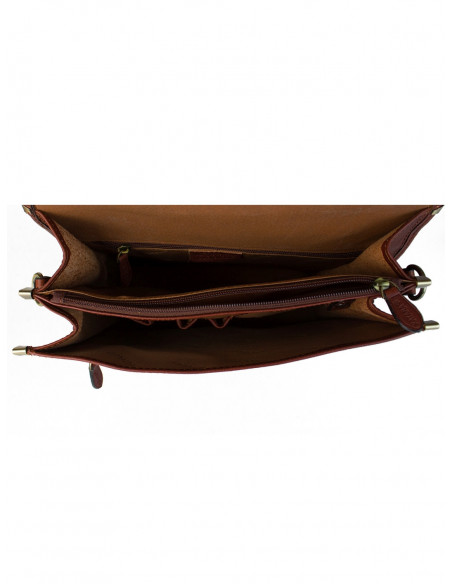 Pánská kožená aktovka/batoh Katana Toulouse