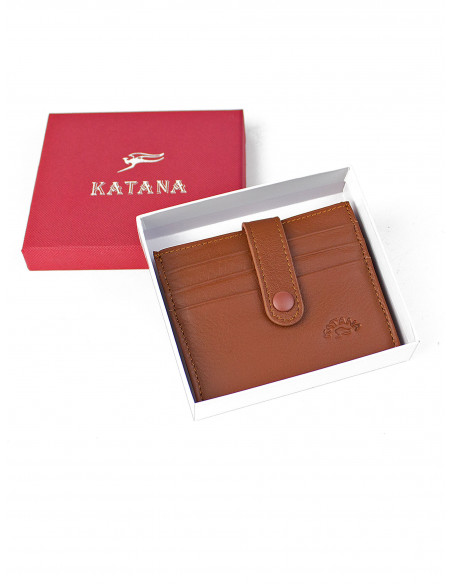 Dámská kožená peněženka na karty credit card Katana ka753130