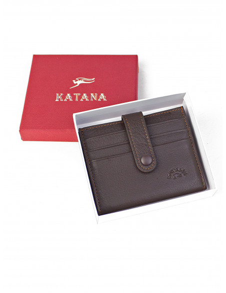 Dámská kožená peněženka na karty credit card Katana ka753130