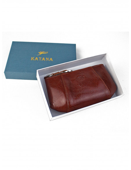 Kožená klíčenka Katana ka353082