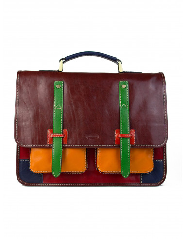 Pánská kožena aktovka/batoh Cristina Rui Bergamo