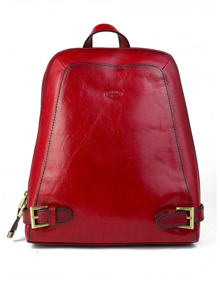 Dámský městský kožený batoh Katana Cannes z Francie