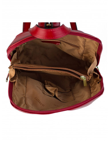 Dámský městský kožený batoh Katana Cannes z Francie