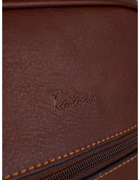 Kožený cestovní kufr Katana Fontaine z Francie