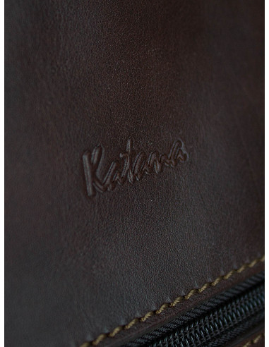 Kožený cestovní kufr Katana Fontaine z Francie