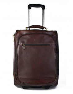 Kožený cestovní kufr Katana Fontaine z Francie