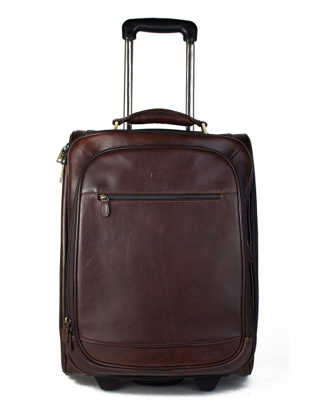Kožený cestovní kufr Katana Fontaine z Francie