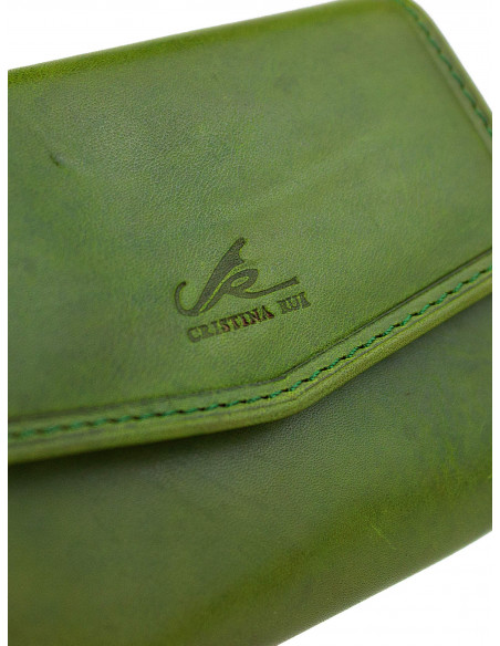 Kožená peněženka Cristina Rui ml1066 z italské kůže