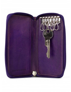 Kožená klíčenka Cristina Rui ml1032 z italské kůže 2