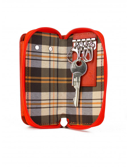 Kožená klíčenka Cristina Rui mw003 z italské kůže