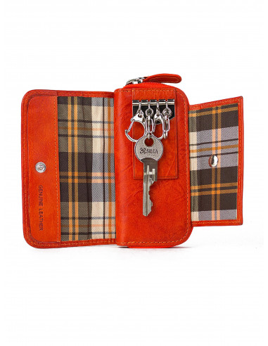 Kožená klíčenka Cristina Rui mw003 z italské kůže