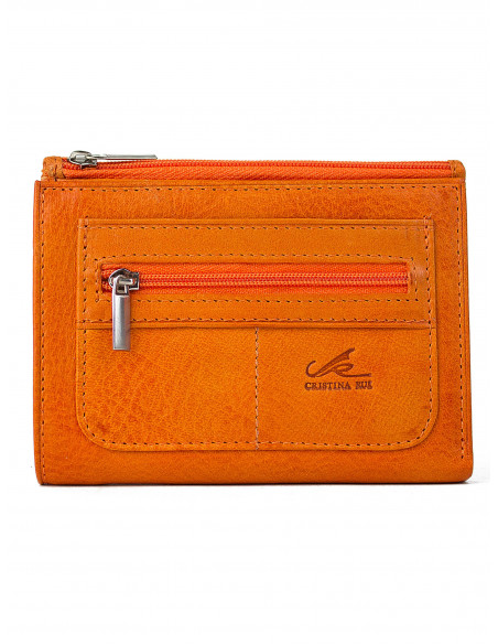 Kožená peněženka Cristina Rui mc38 z italské kůže