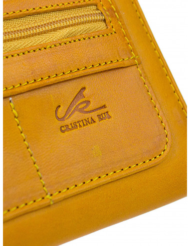Kožená peněženka Cristina Rui mc38 z italské kůže