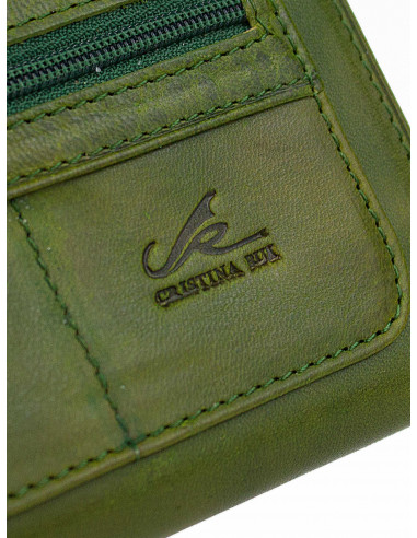Kožená peněženka Cristina Rui mc38 z italské kůže