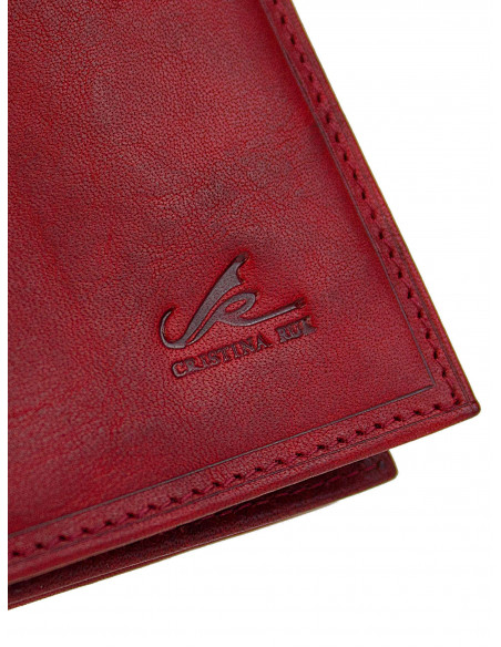 Kožená peněženka Cristina Rui m2023 z italské kůže
