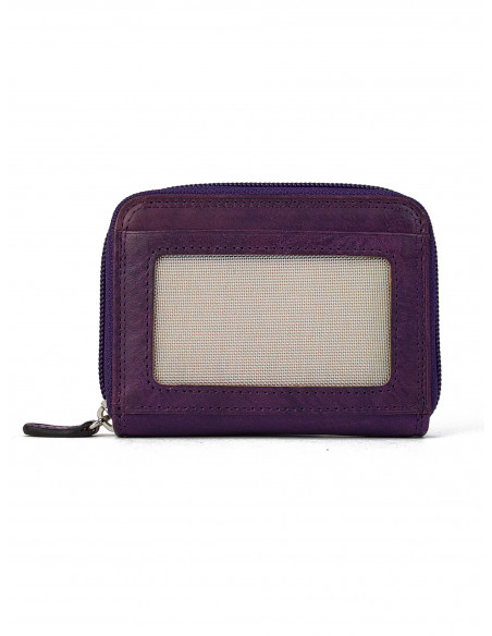 Pásnká kožená peněženka na karty credit card Cristina Rui ml1051