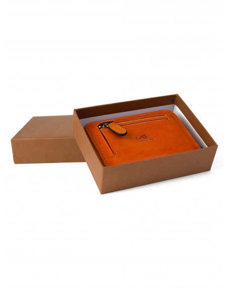 Pásnká kožená peněženka na karty credit card Cristina Rui ml1051