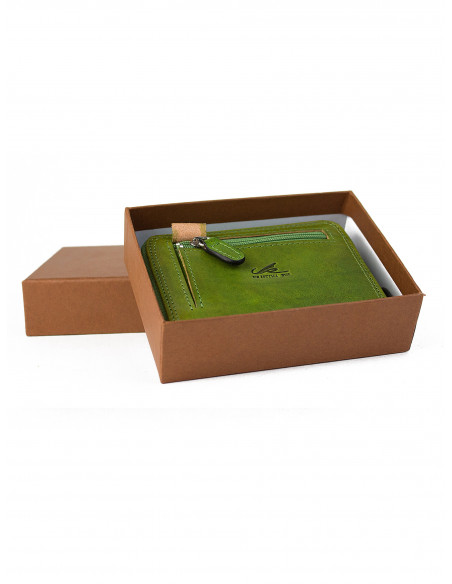 Pásnká kožená peněženka na karty credit card Cristina Rui ml1051