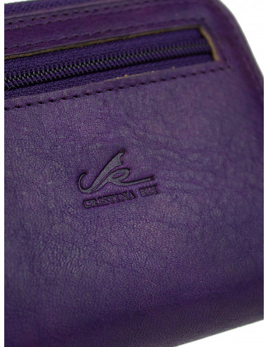 Pásnká kožená peněženka na karty credit card Cristina Rui ml1051