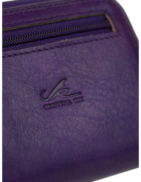 Pásnká kožená peněženka na karty credit card Cristina Rui ml1051
