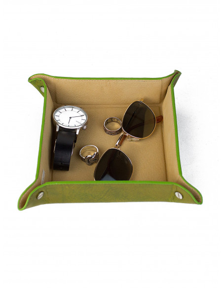 Kožená miska na klíče Cristina Rui mc47 z italské kůže