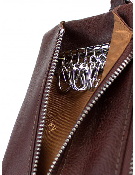 Kožená peněženka/klíčenka Katana ka853117