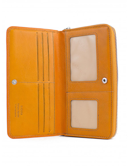 Velká dámská kožená peněženka Katana ka853128