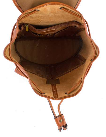 Kožený batoh Katana Cergy z Francie