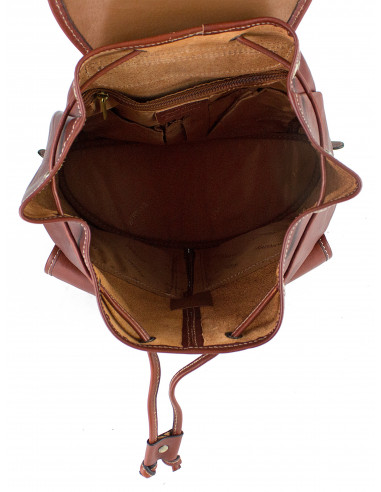 Kožený batoh Katana Cergy z Francie