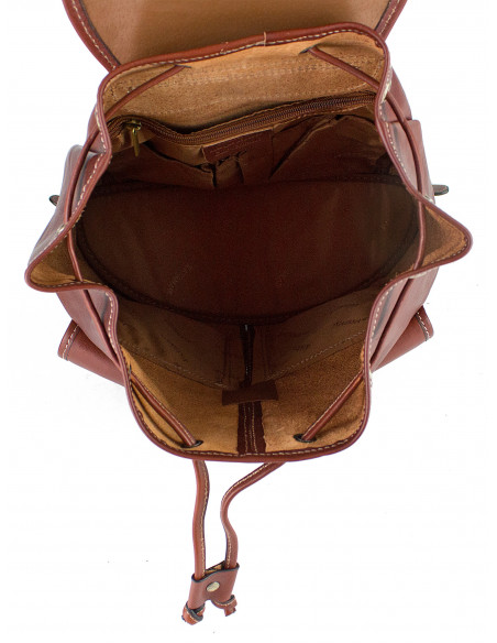 Kožený batoh Katana Cergy z Francie