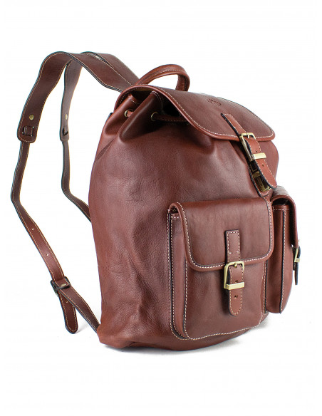 Kožený batoh Katana Cergy z Francie