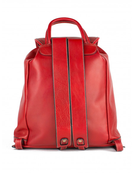 Kožený batoh Katana Cergy z Francie