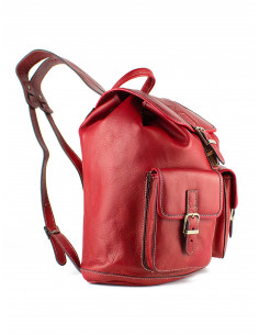 Kožený batoh Katana Cergy z Francie 2