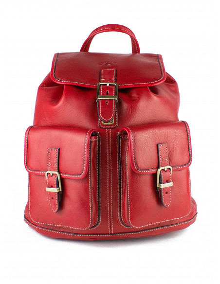 Kožený batoh Katana Cergy z Francie