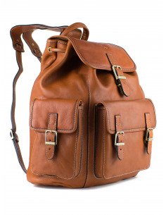 Kožený batoh Katana Castres z Francie 2