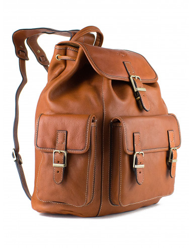 Kožený batoh Katana Castres z Francie