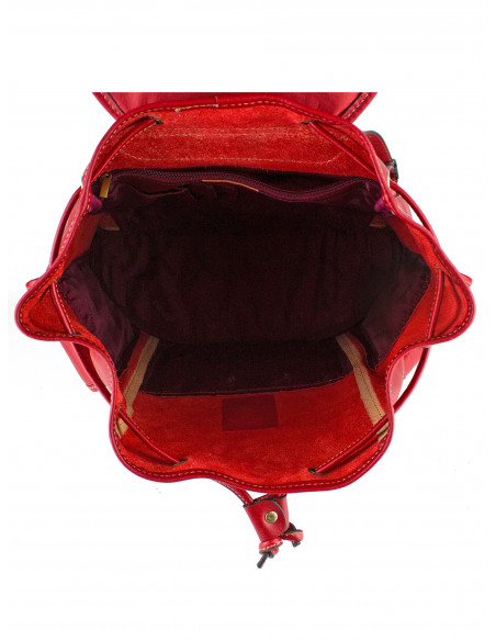 Kožený batoh Katana Castres z Francie