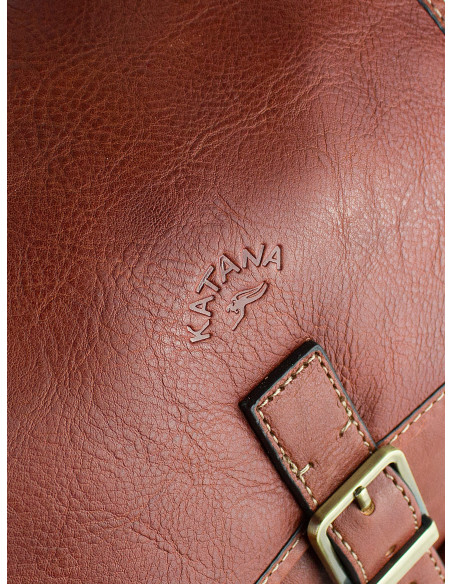 Kožený batoh Katana Castres z Francie