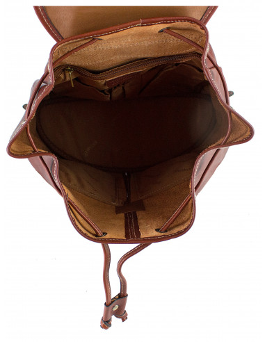 Kožený batoh Katana Castres z Francie