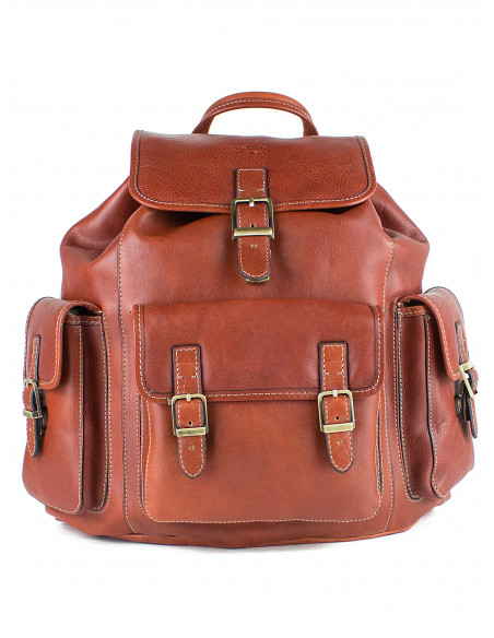 Kožený batoh Katana Castres z Francie