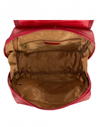 Dámský městský kožený batoh Katana Abbeville