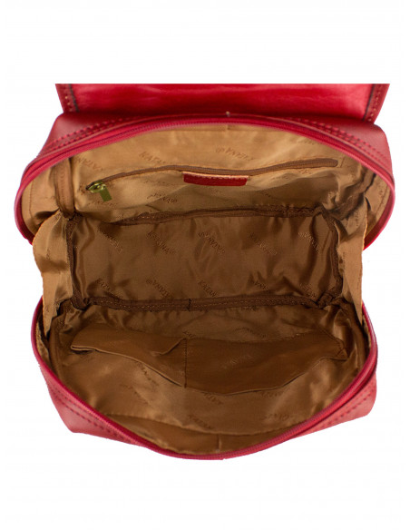 Dámský městský kožený batoh Katana Abbeville