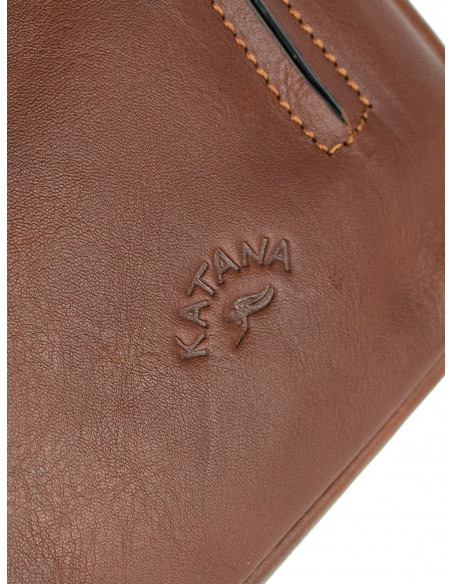 Dámský městský kožený batoh Katana Abbeville