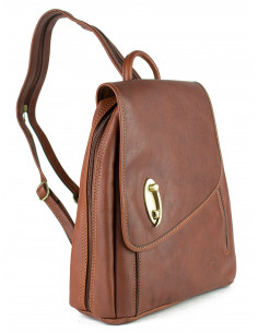 Dámský městský kožený batoh Katana Abbeville 2