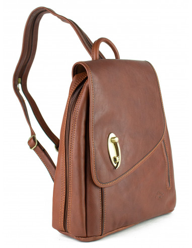 Dámský městský kožený batoh Katana Abbeville