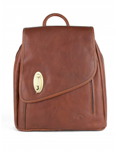 Dámský městský kožený batoh Katana Abbeville