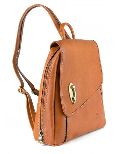 Dámský městský kožený batoh Katana Abbeville